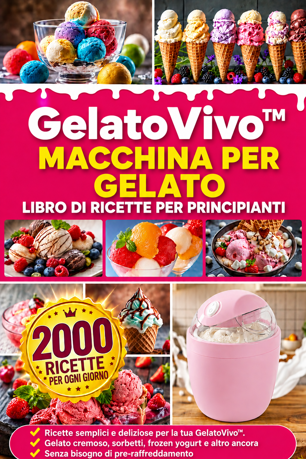 GelatoVivo™ Ricettario del Gelato