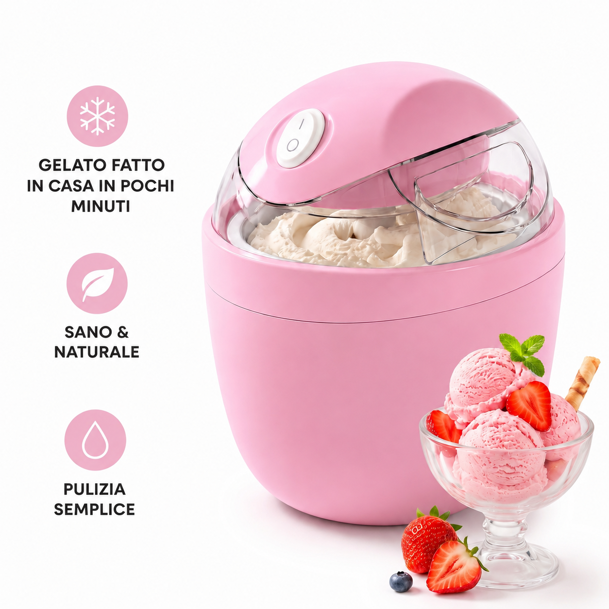 GelatoVivo™ Mini macchina per gelato