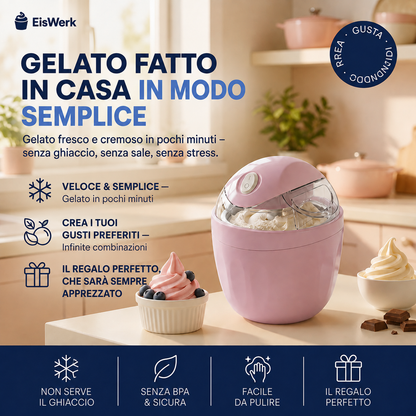 GelatoVivo™ Mini macchina per gelato