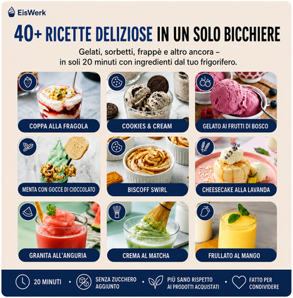 GelatoVivo™ Mini macchina per gelato