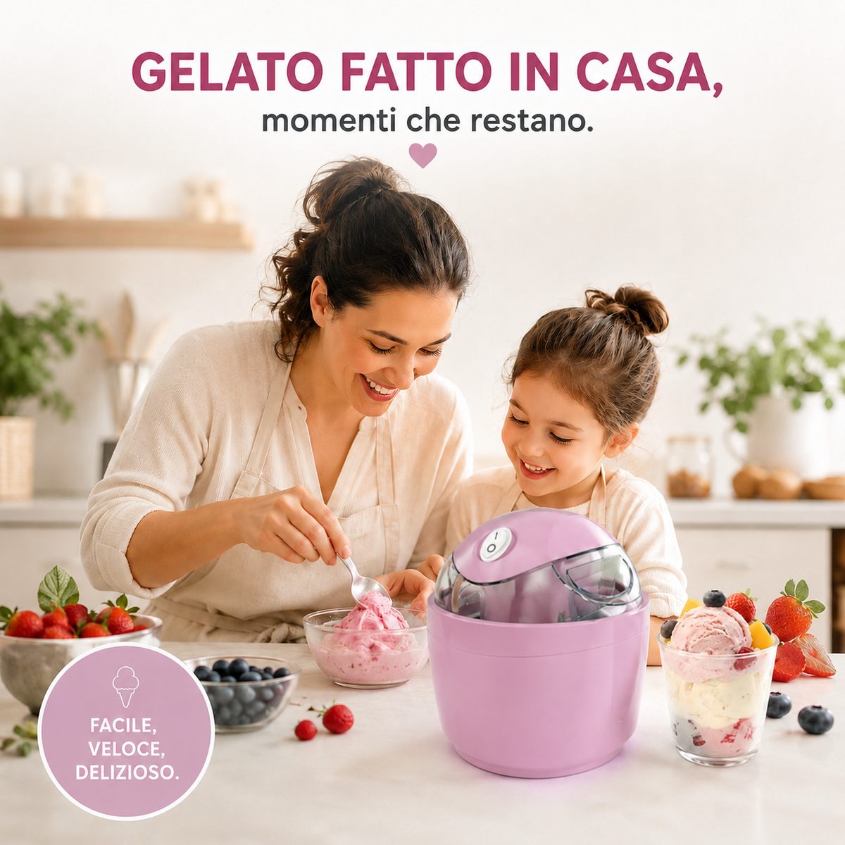 GelatoVivo™ Mini macchina per gelato